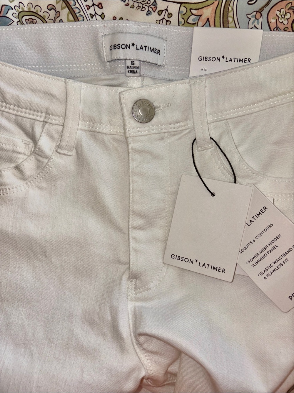 White Boot Cut Jeans NWT